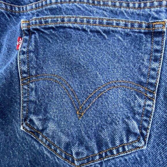 Levis 517 Bootcut Jeans Mens 40x32 Blue Denim Medium Wash Western Workwear - Picture 9 of 14